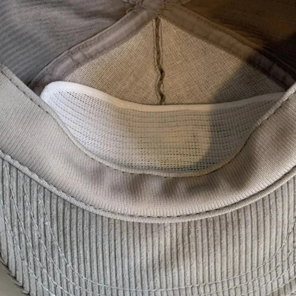 Vintage Hawaii Corduroy Mauna Loa Macadamia Snap Back Hat Nuts Hilo Gray USA - Picture 8 of 11